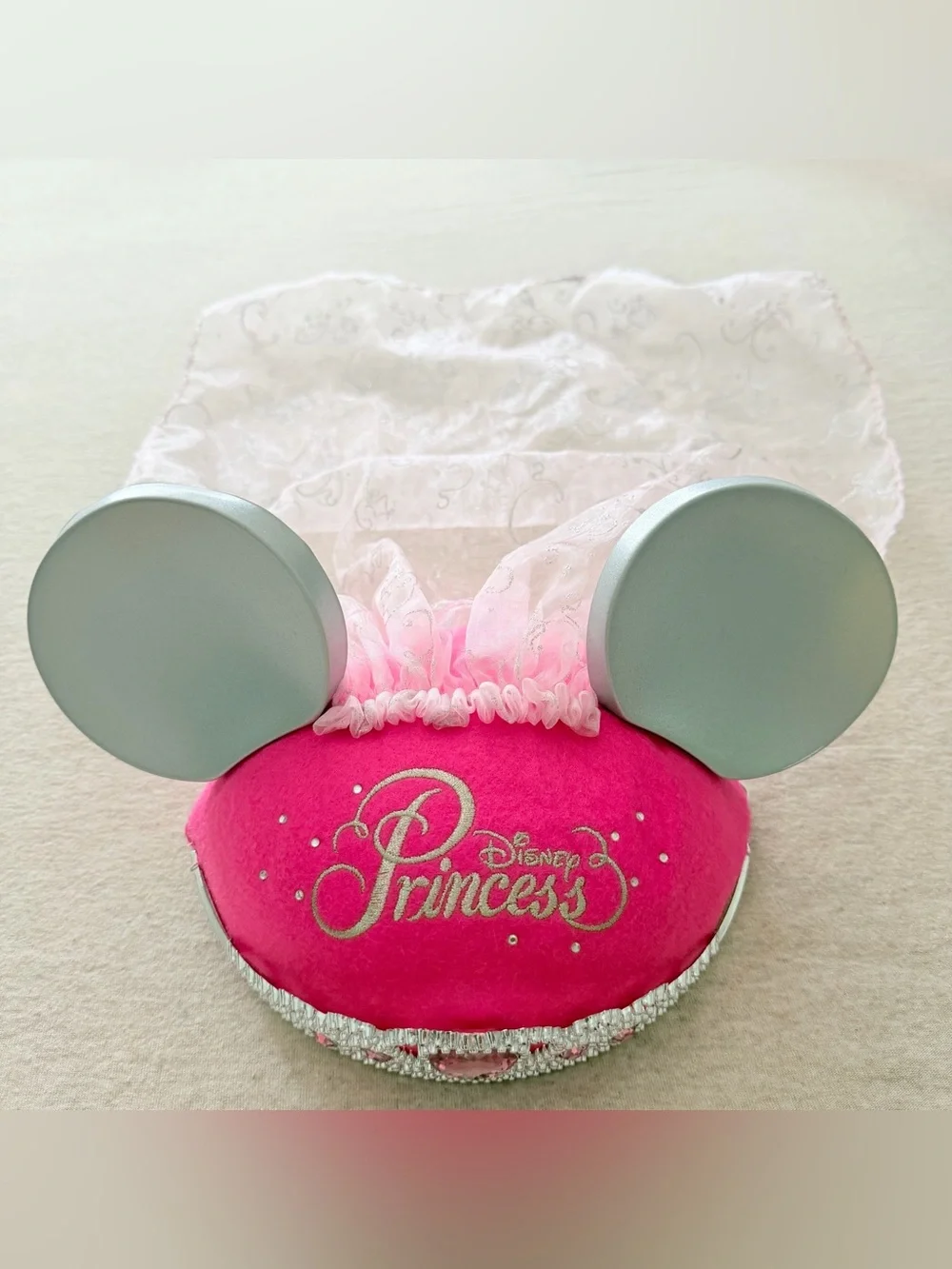 Disney parks Disney princess veil youth toddler hat